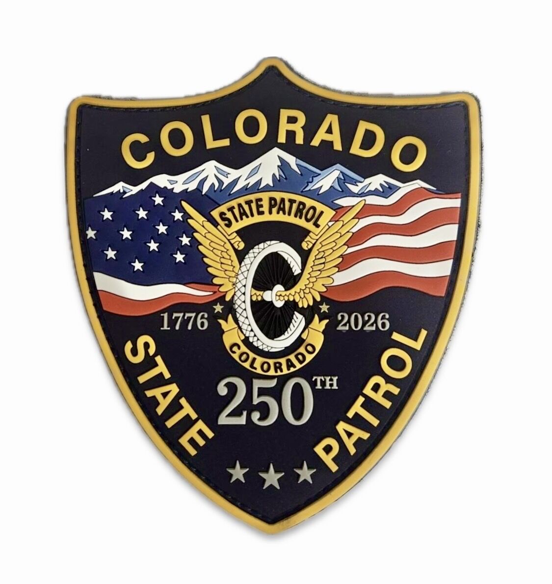 250th Anniversary PVC Patch