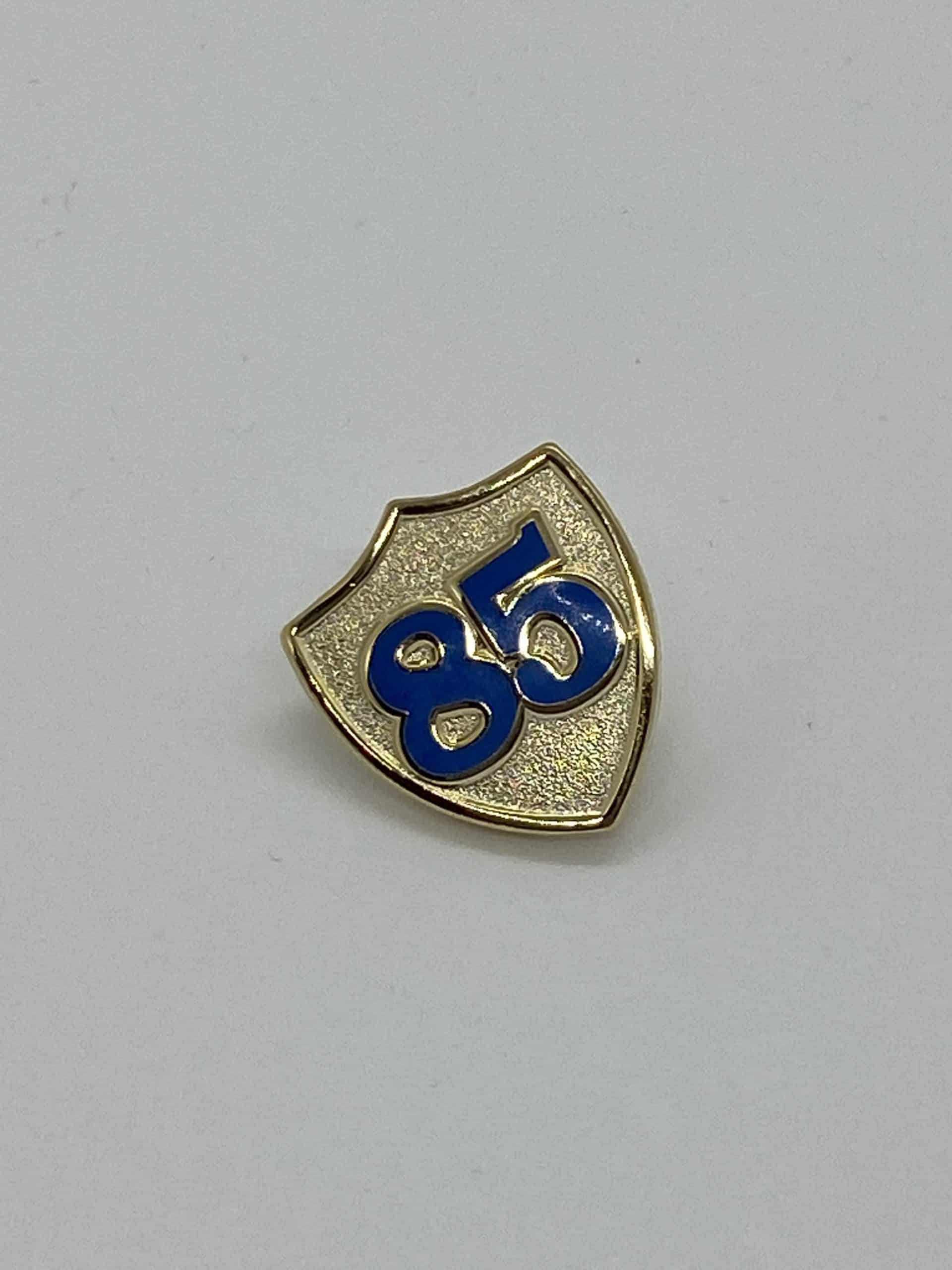 85th ANNIVERSARY PIN (GOLD)
