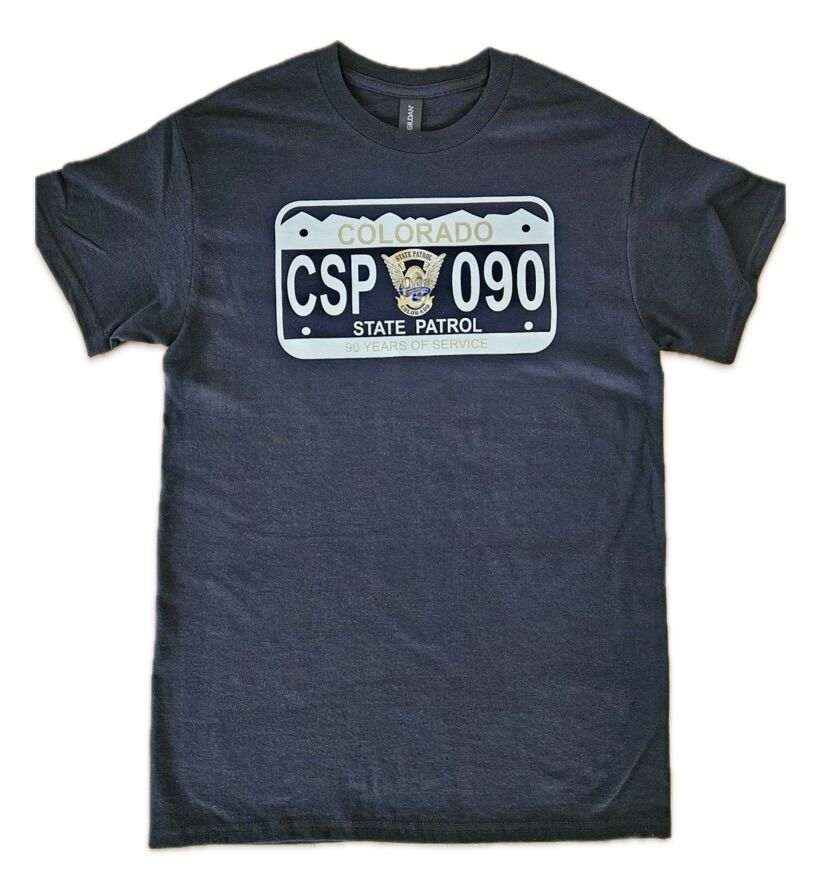 90th Anniversary License Plate T-Shirt